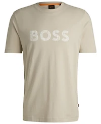 Boss by Hugo Men's Slim-Fit Logo Print Shirt