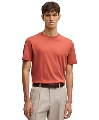 Boss by Hugo Men's Regular-Fit Mercerized-Cotton T-Shirt