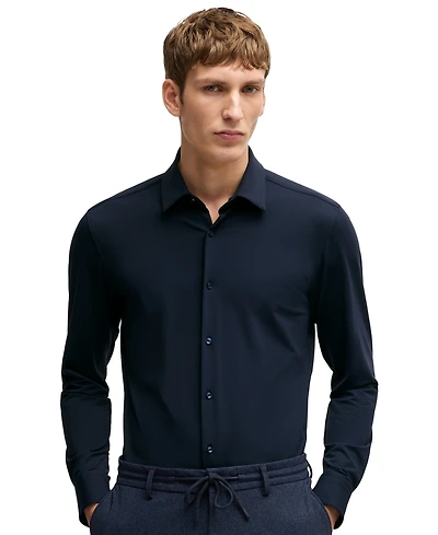 Boss by Hugo Men's Performance Slim Fit Dress Shirt