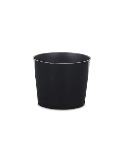 Modern Round Plastic Planter for Home Garden and Patio Decor