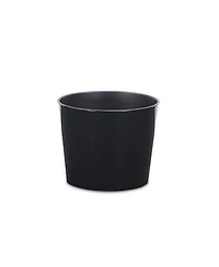 Modern Round Plastic Planter for Home Garden and Patio Decor