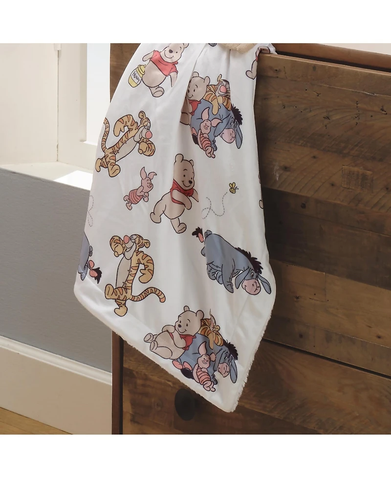 Bedtime Originals Disney Baby Winnie the Pooh & Friends Fleece Baby Blanket