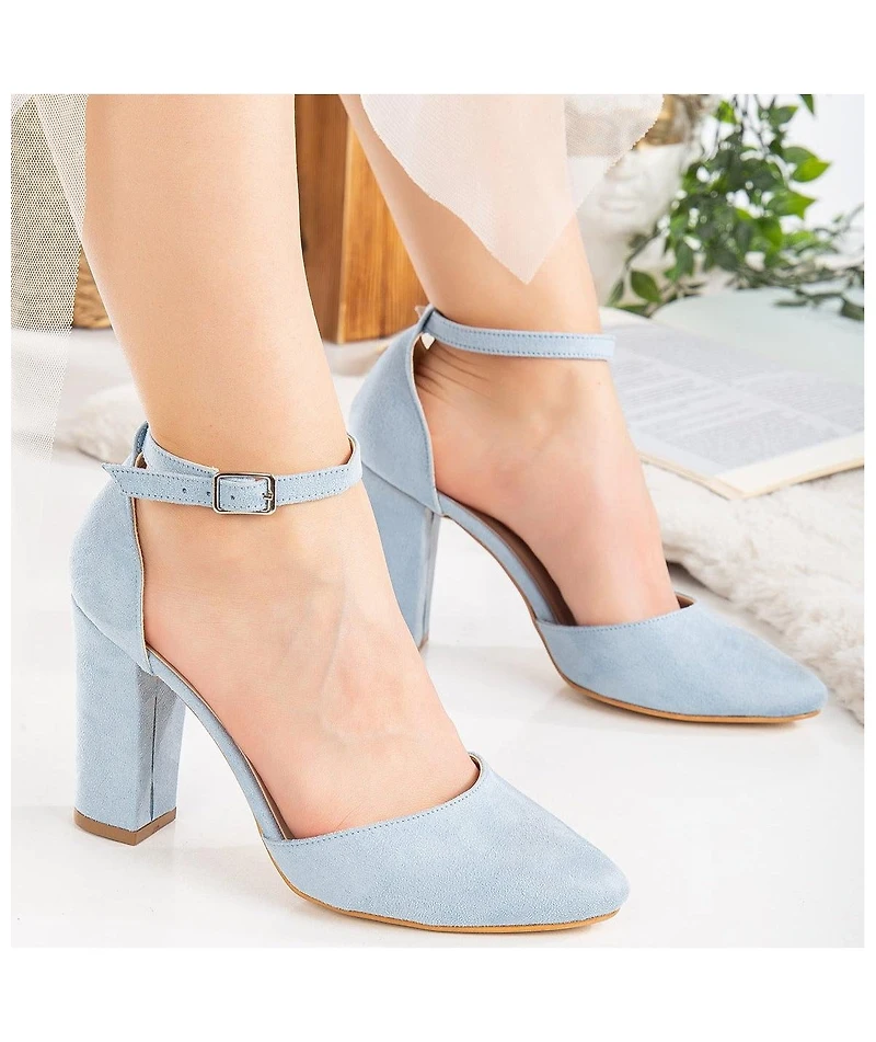 Gisele High Block Heel Pumps