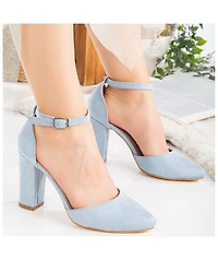 Gisele High Block Heel Pumps