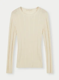 Gobi Cashmere Juniors' C-Neck Sweater