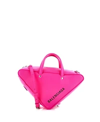 Pre-Owned Balenciaga Small Triangle Duffle Bag Leather