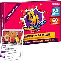 Quokka Family Board Games - Improv Card Game - Roleplay Games for Family Night - Fun Board Game for Kids and Adults