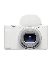 Sony Sony Zv-1 Ii Vlog Camera for Content Creators and Vloggers, Bundle With Extra Battery, Smart Charger With Screen, 64GB Sd Card, Slinger Camera Ba