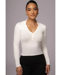 Jluxlabel Women's Ashley Collared Top
