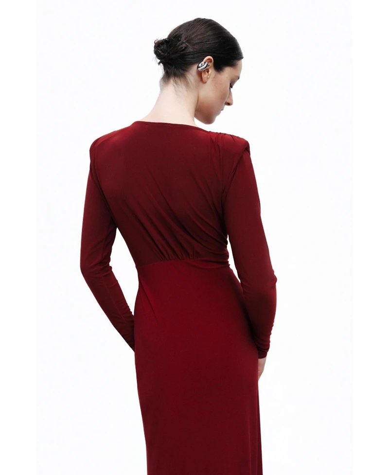 Nocturne Women's Maxi Dress with Twirl Detail