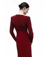 Nocturne Women's Maxi Dress with Twirl Detail