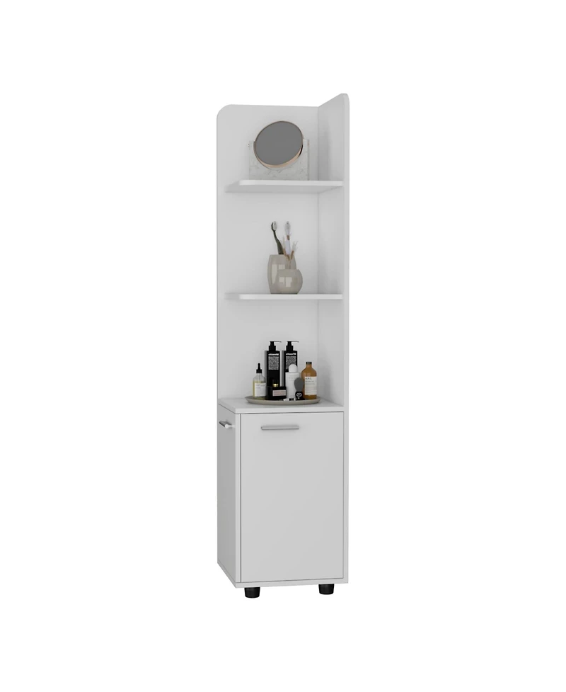 Accent Cabinet with Four Shelves – Stylish and Functional Storage