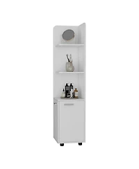 Accent Cabinet with Four Shelves – Stylish and Functional Storage