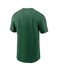 Nike Men's Kelly Green New York Jets Rewind Logo Essential T-Shirt