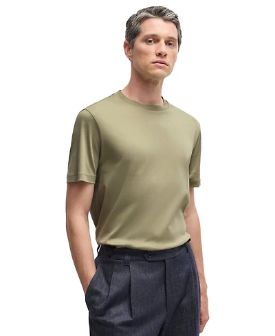 Boss by Hugo Men's Regular-Fit Mercerized-Cotton T-Shirt
