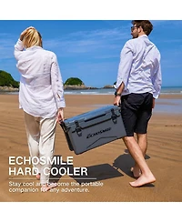 EchoSmile 30 Quart Rotomolded Cooler, Built to Stand up to The Rigors of The Journey