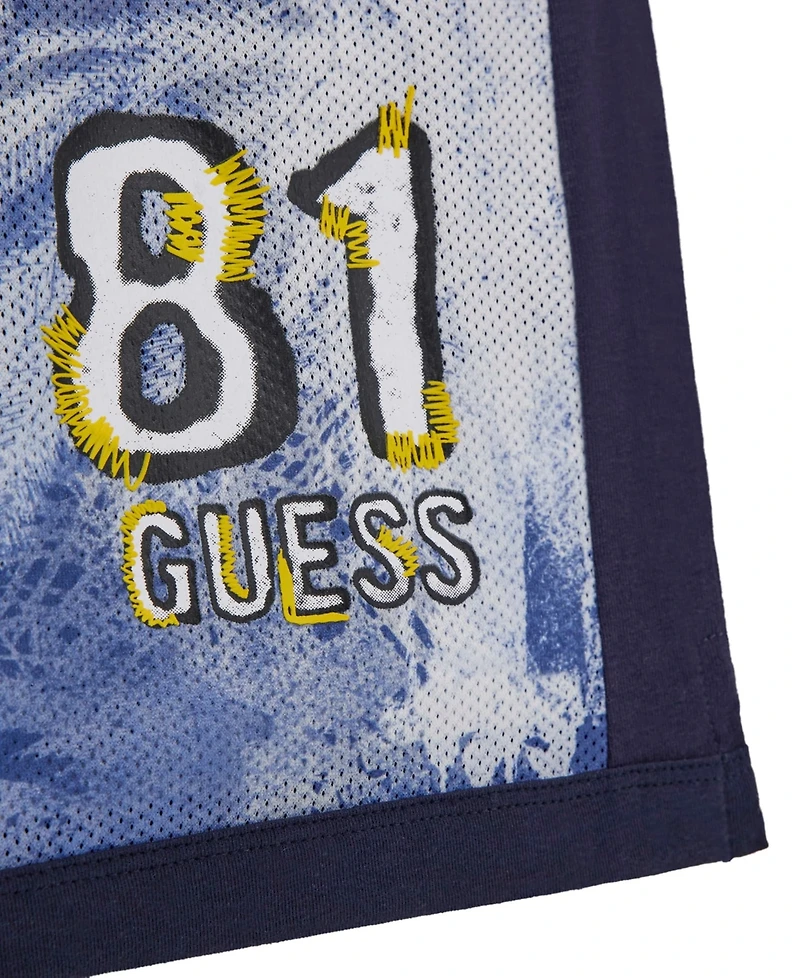Guess Big Boys Oversize Mesh Active Shorts