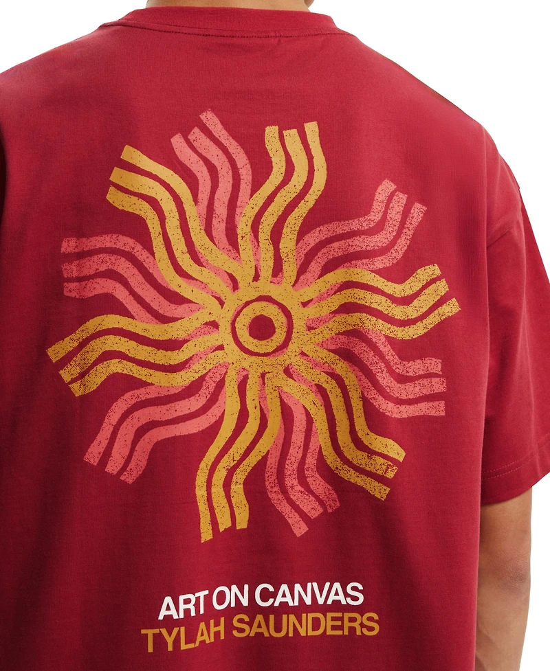 Cotton On Men's Box Fit Short Sleeve T-Shirt