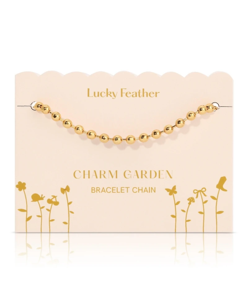Lucky Feather Charm Garden - Gold