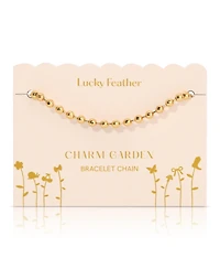 Lucky Feather Charm Garden - Gold