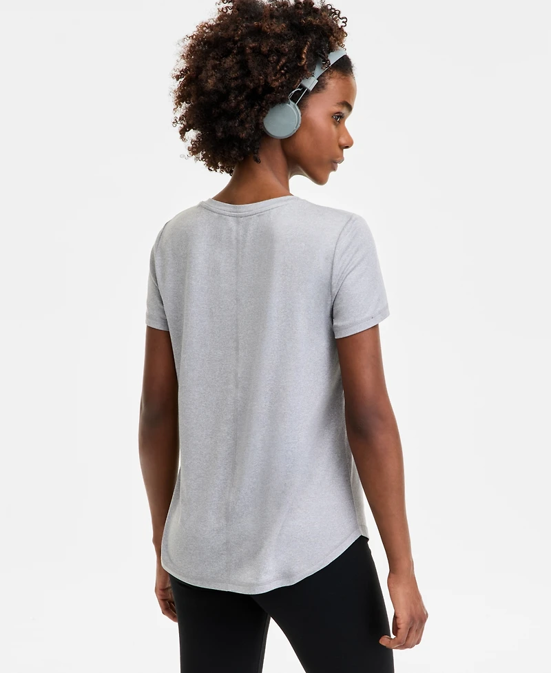 Id Ideology Women's V-Neck Performance T-Shirt, Created for Macy's