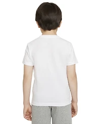 Nike Little Boys Sportswear Embroidered Futura Short Sleeve T-shirt