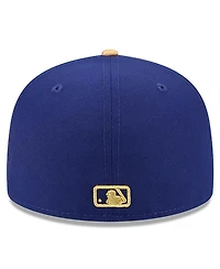 New Era Men's Royal Los Angeles Dodgers 2025 Gold Collection 59FIFTY Fitted Hat