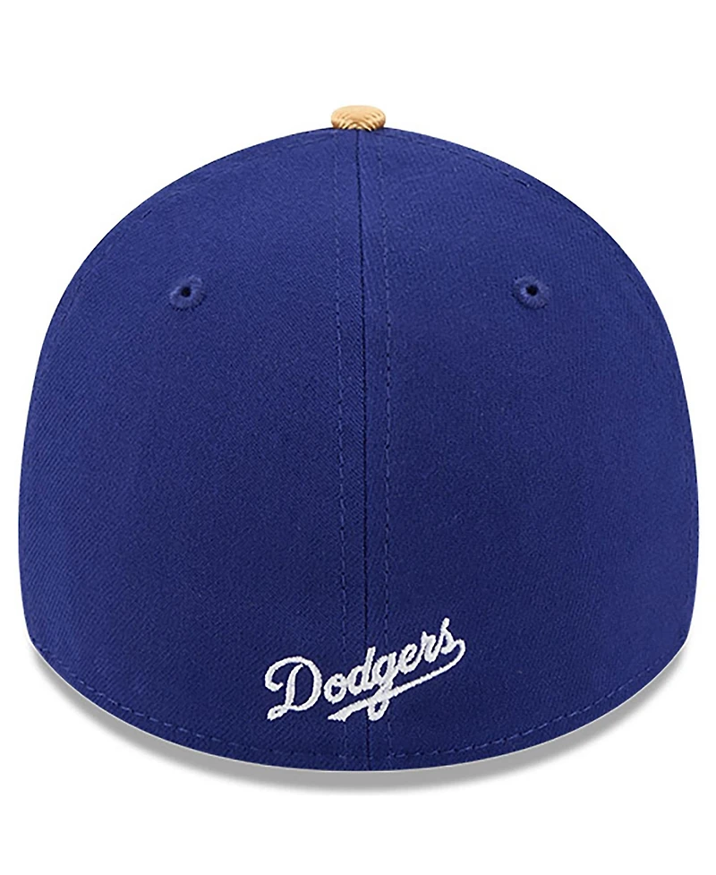 New Era Men's Royal Los Angeles Dodgers 2025 Gold Collection 39THIRTY Flex Hat