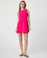 French Connection Women's Whisper Boat-Neck Dress
