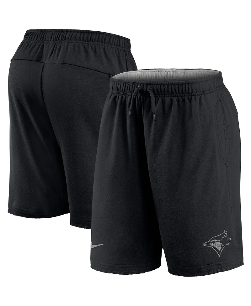 Nike Men's Black Toronto Blue Jays Authentic Collection Flux Performance Shorts
