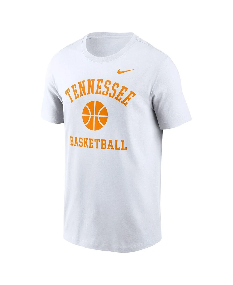 Nike Men's White Tennessee Volunteers Basketball Icon T-Shirt