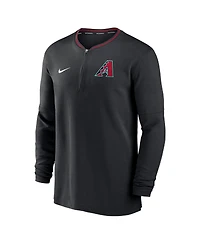 Nike Men's Black Arizona Diamondbacks Authentic Collection Performance Half-Zip Top