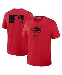 Nike Men's Red Cincinnati Reds Authentic Collection Early Work Tri-Blend Performance T-Shirt