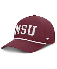 Fanatics Men's Maroon Mississippi State Bulldogs Foul Ball Rope Adjustable Hat