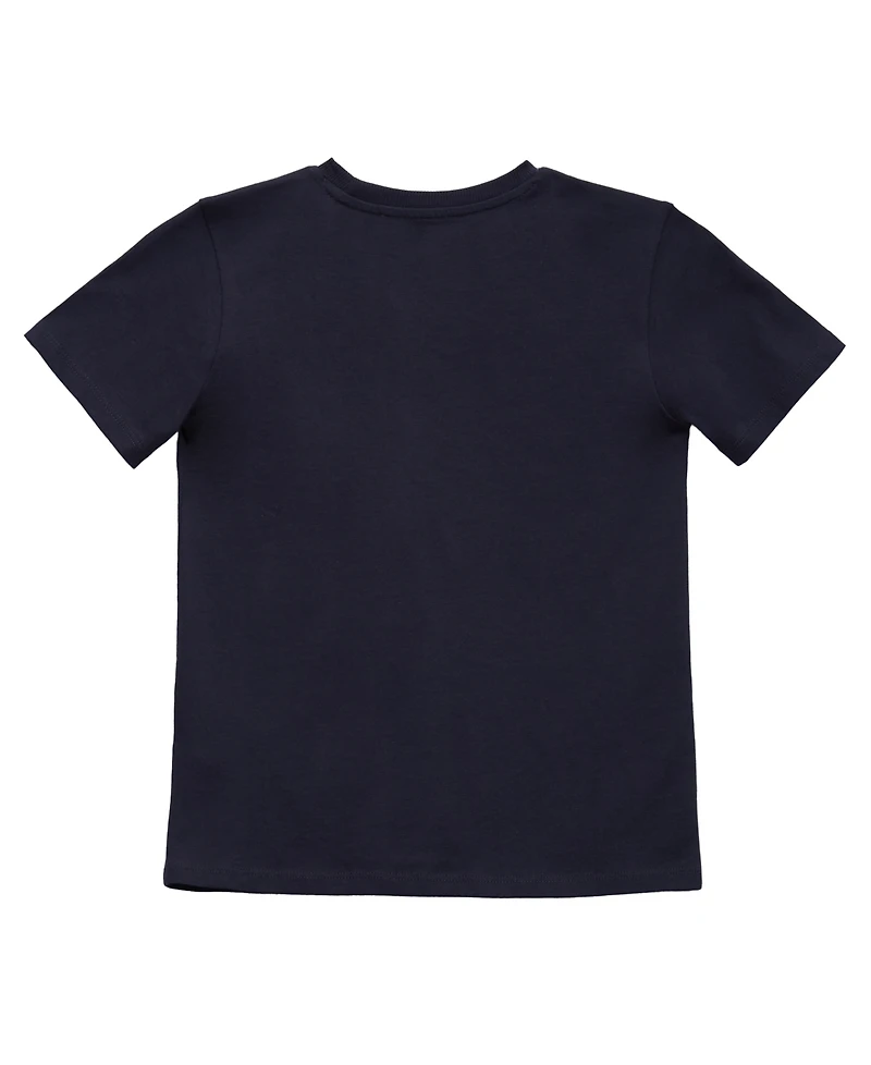 Guess Big Boys Short Sleeve T-Shirt with Water Print Logo