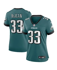 Nike Women's Cooper DeJean Midnight Green Philadelphia Eagles Team Game Jersey