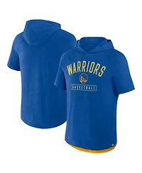 Fanatics Men's Deep Royal Golden State Warriors Pass Legend Hooded T-Shirt