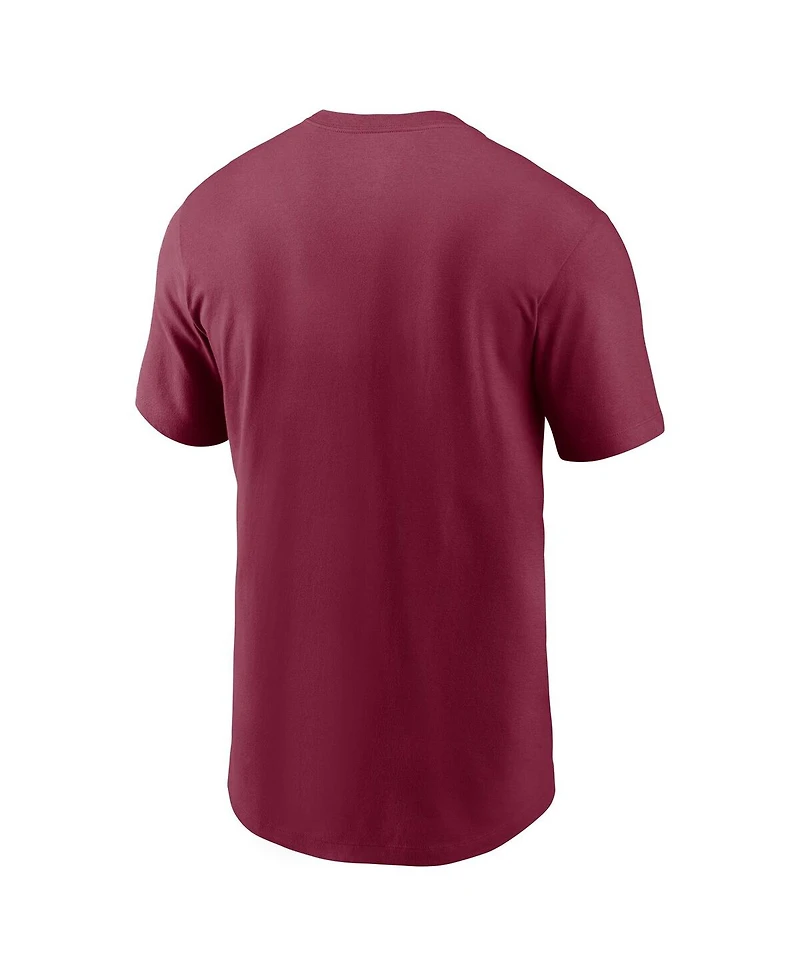 Nike Men's Garnet Florida State Seminoles Campus Local T-Shirt