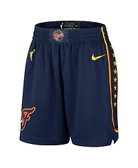 Nike Women's Navy Indiana Fever On-Court Victory Performance Shorts