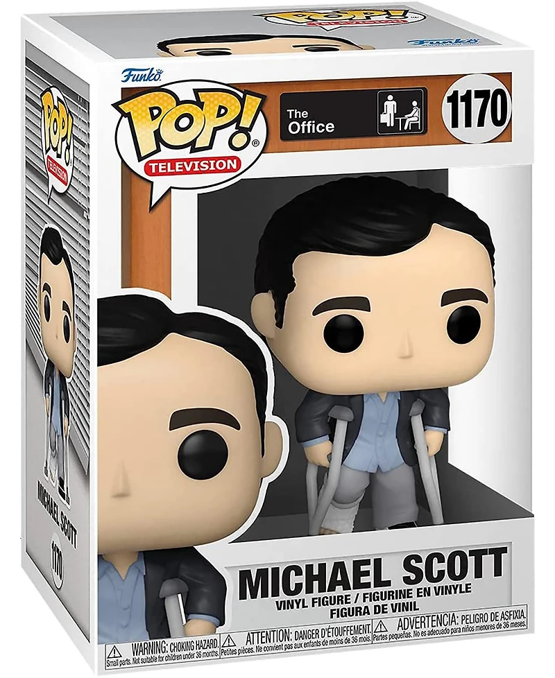The Office Funko Pop Vinyl Figure | Michael Standing w/Crutches