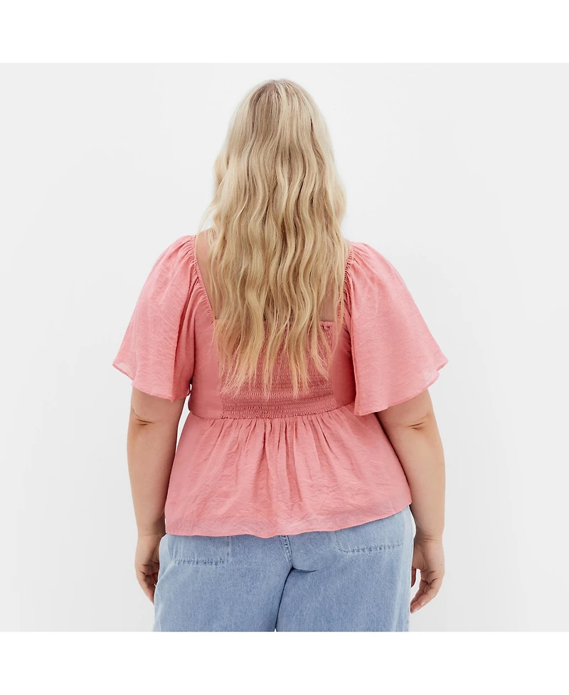 City Chic Plus Marci Top