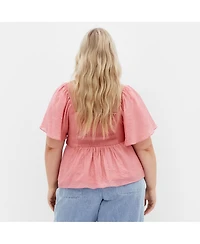 City Chic Plus Marci Top