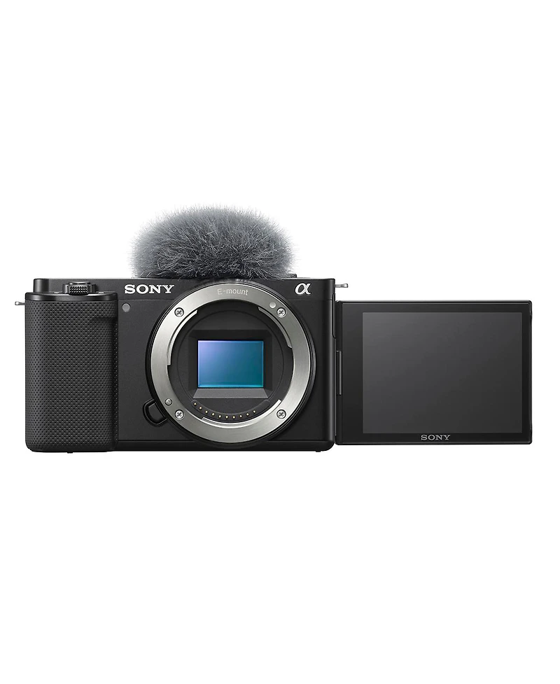 Sony Zv-E10 Mirrorless Camera, Black Bundle with, Corel Mac Photo Editing Software Suite, 32GB Sd Card, Shoulder Bag