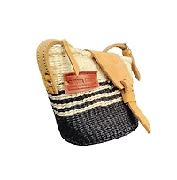 Small Balance Handmade Shoulder Kiondo Sisal Crossbody Bag