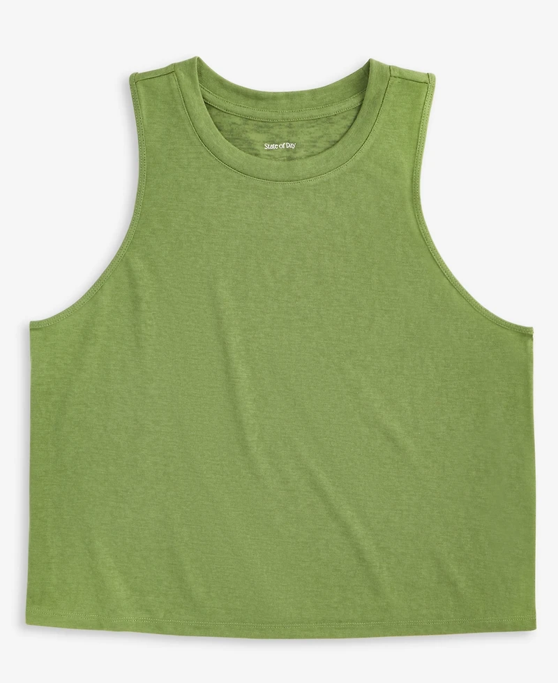 State of Day Women's Relaxed Sleep Muscle Tank Top, Exclusively at Macy's