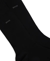 Boss by Hugo Boss Men's Egyptian-Cotton Blend Two-Pack Socks