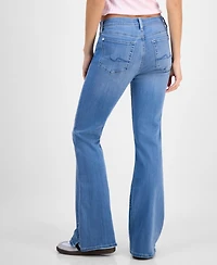 7 For All Mankind Women's Ali High-Rise Flared-Leg Jeans