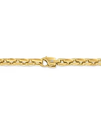 Esquire Men's Jewelry Rounded Box Link 22" Chain Necklace, Exclusively for Macy's