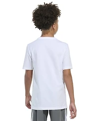 adidas Big Boys Short-Sleeve Three Slice Life Graphic Cotton T-Shirt