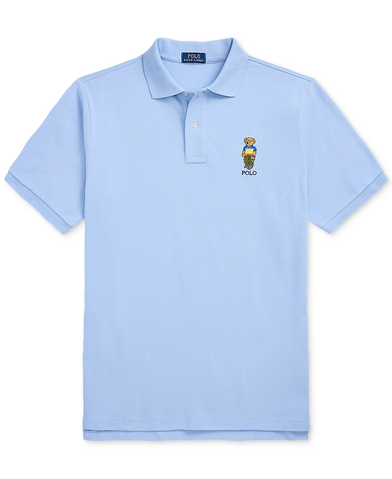 Polo Ralph Lauren Men's Big & Tall Bear Mesh Shirt